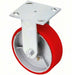 Plate Caster Rigid Polyurethane 7 1/2 H