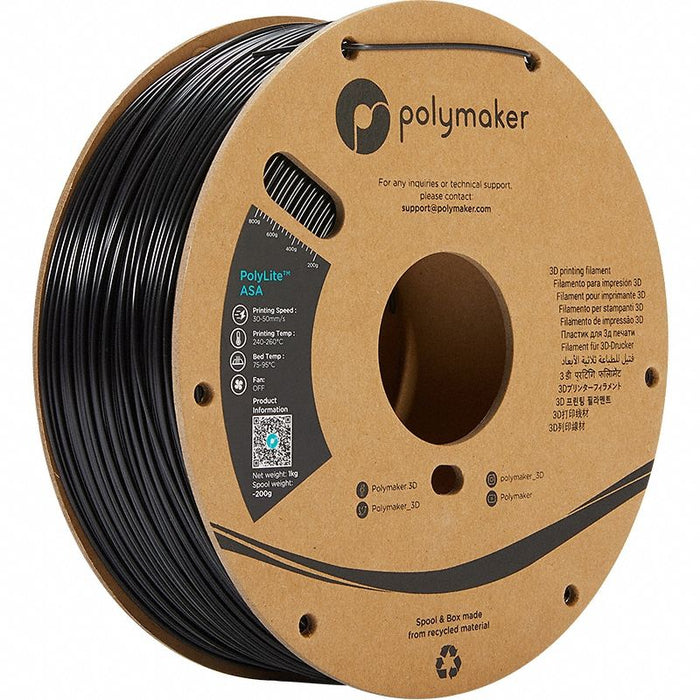 N0046 PolyLite ASA(1.75mm 1000g) Black