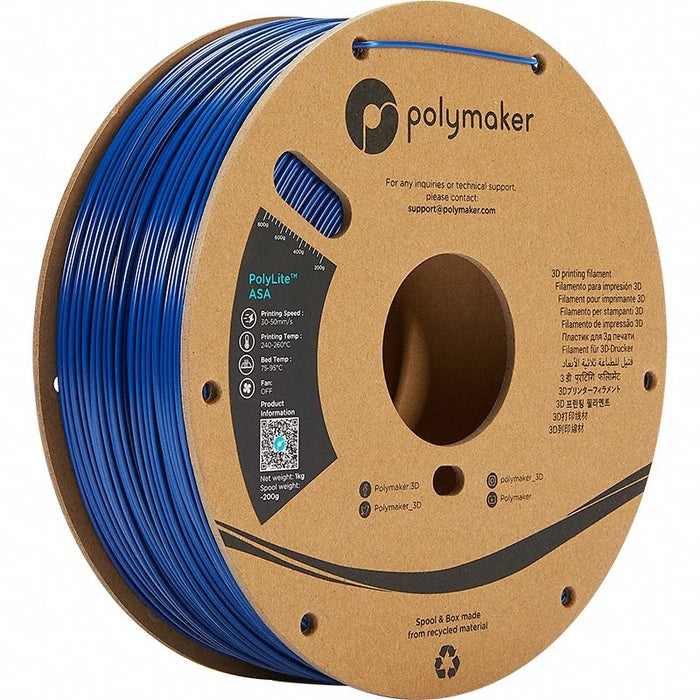 N0046 PolyLite ASA(1.75mm 1000g) Blue