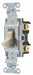 Wall Switch Ivory 15 A Side Single Pole