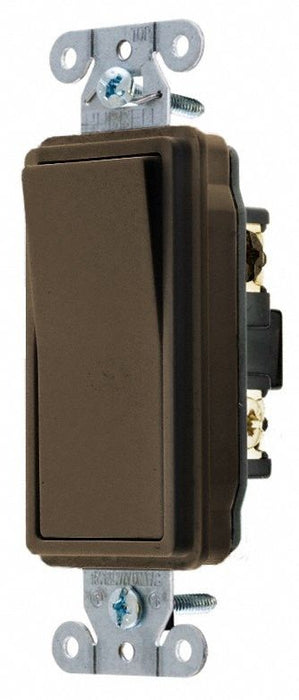 Wall Switch Brown 15 A Back Side 3-Way
