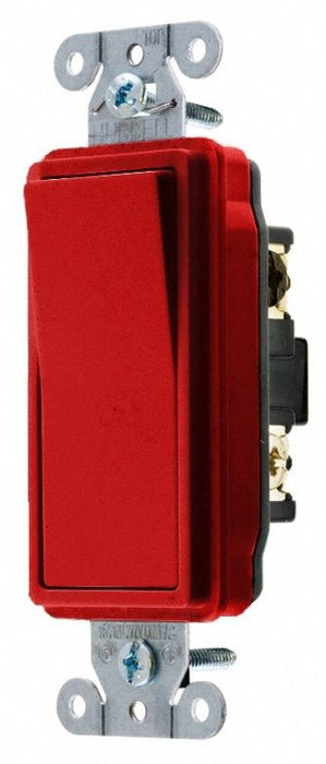 Wall Switch Red 20 A Back Side 3-Way