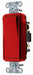 Wall Switch Red 20 A Back Side 3-Way