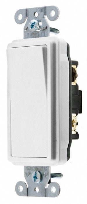 Wall Switch White 15 A Back Side 3-Way
