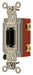 Wall Switch Blk 20A Back Side SnglPole