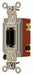Wall Switch Black 20 A Back Side 3-Way