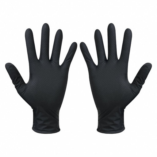 Disposable Gloves Black M PK100