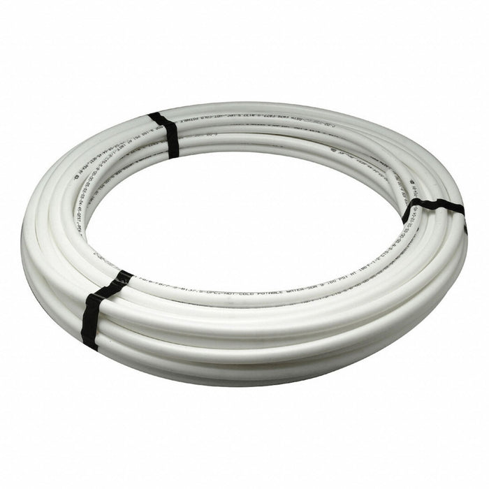 PEX Tubing White 1/2 in 100 ft 100 psi