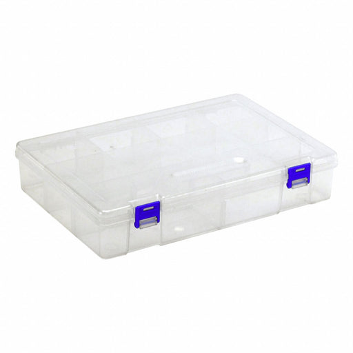 Compartment Storage Box Clear Plastic