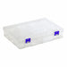 Compartment Storage Box Clear Plastic