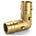 Elbow Brass Barbed 1 5/64 in 1 1/2 in