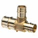 Tee Brass Barbed1 1/2in 1in 1in