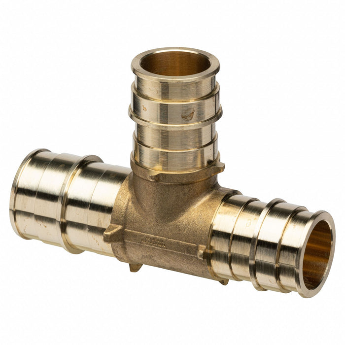 Tee Brass Barbed1 1/2in 1 1/4in 1 1/4in