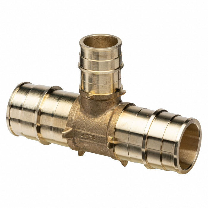 Tee Brass Barbed1 1/2in 1 1/2in 1in