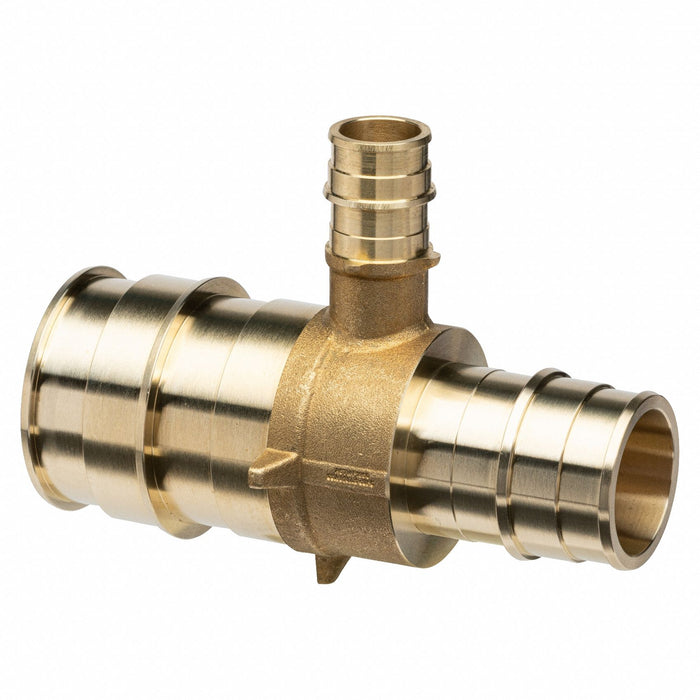 Tee Brass Barbed2in 1 1/2in 3/4in
