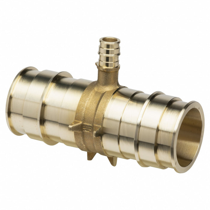 Tee Brass Barbed2in 2in 1/2in