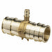 Tee Brass Barbed2in 2in 1/2in