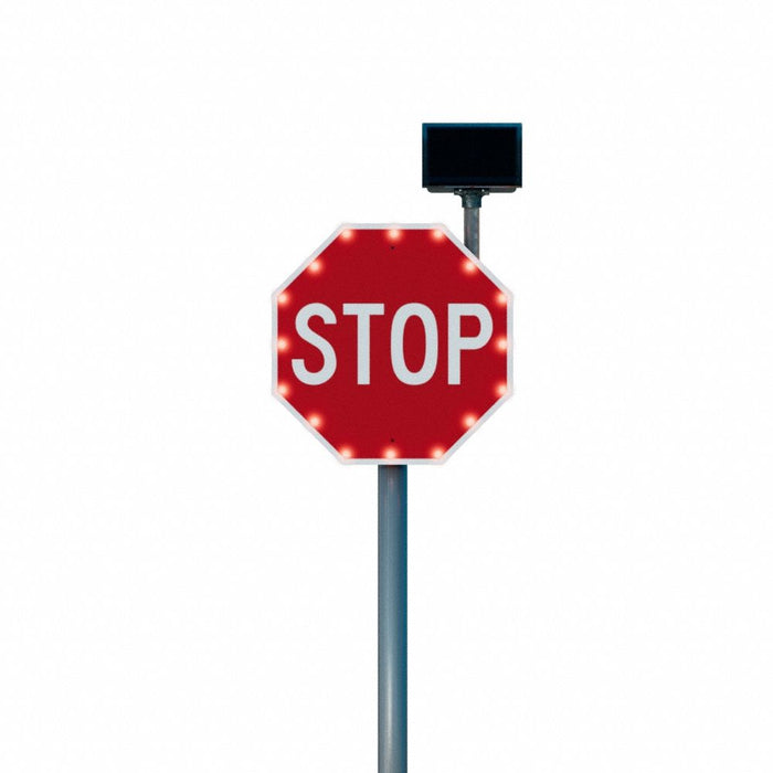 LEDTrafficSignalController Red Solar