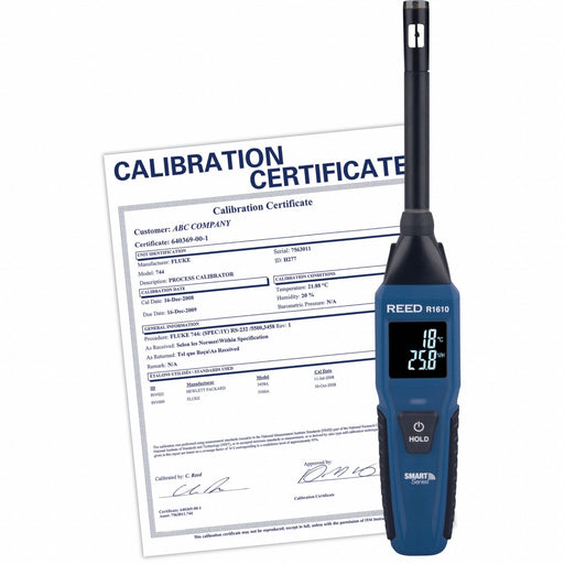 Thermo-Hygrometer/Traceable Calibration