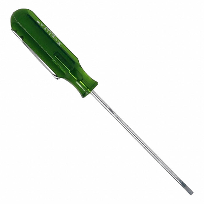 PocketClipScrewdriver 3/32in Green Round