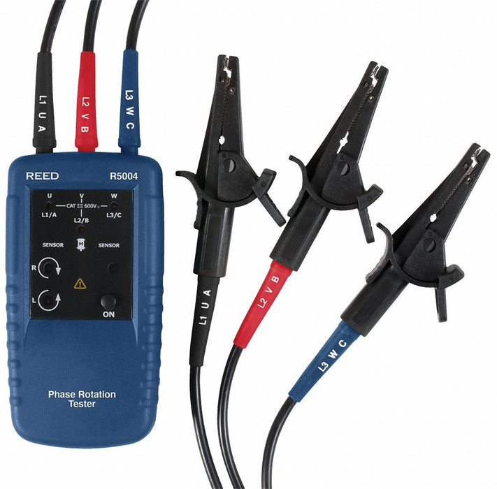 Phase/Motor Rotation Tester CAT III 600V