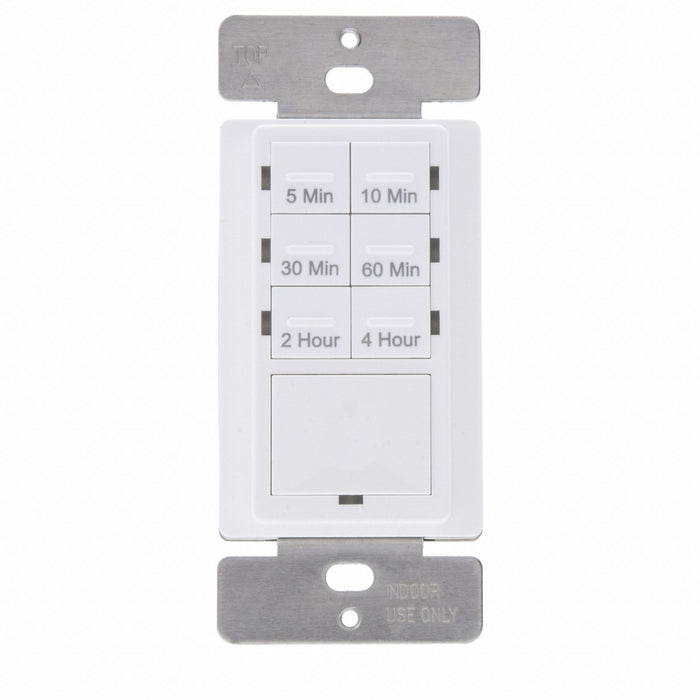 Countdown Timer White 120V AC