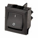 RockerSwitch NoLens/Lamp Black Off/On