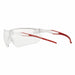 Safety Glasses Gray/Red Clear