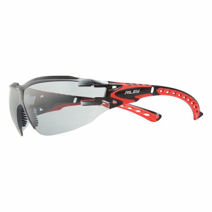 Safety Glasses Black/Red Gray