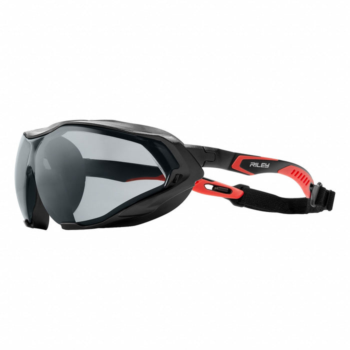 Safety Glasses Black/Red Gray