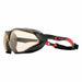 Safety Glasses Black/Red Full-Frame