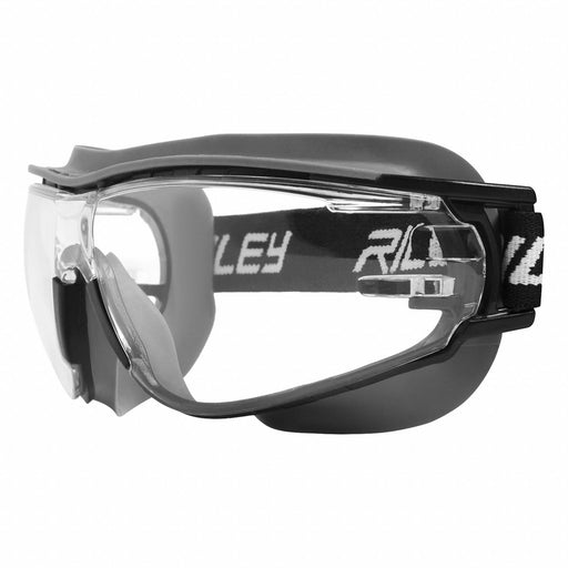 Safety Glasses Black Clear