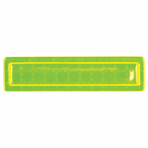 HardHatLabel Rectangle Green/Yellow