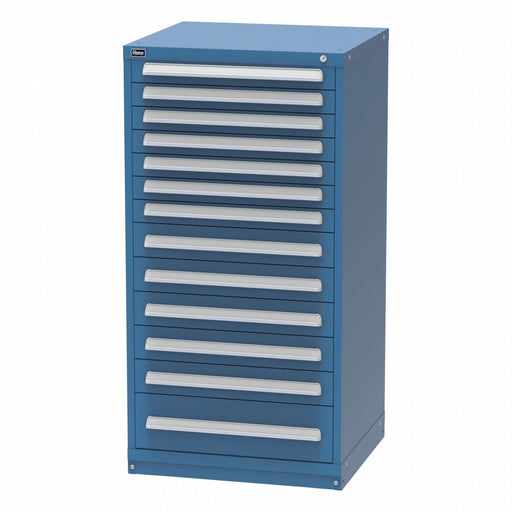 ModDrwrCab 59 x30 x28 Dark Blue 13Drwr