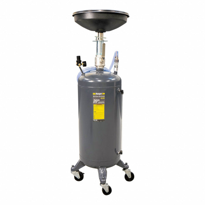 Portable Oil Drain 20 gal Capac.