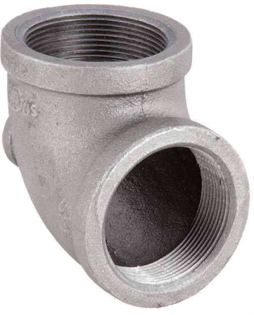 Reducing Tee Female NPT 2 x 1/2 x 2 in