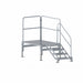M8354 Stair Unit Alum 3 to 4 Steps 1000 lb Cap