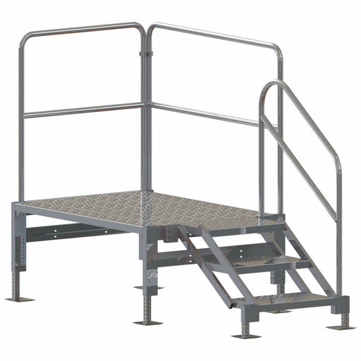 M8354 Stair Unit Alum 2 to 3 Steps 1000 lb Cap