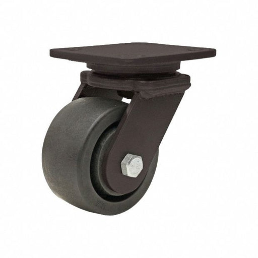 Plate Caster Swivel Nylon 5 5/8 H