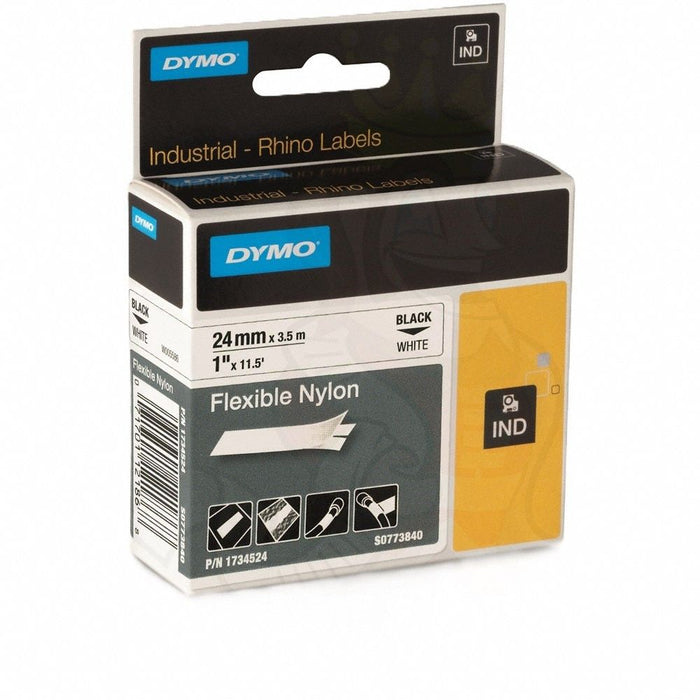 Label/RibbonCartridge White Gloss 1inW