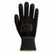 13ga Blk Nylon PU Palm 11 PK12
