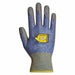 Knit Gloves Blue/Gray Glove Size 5 PR