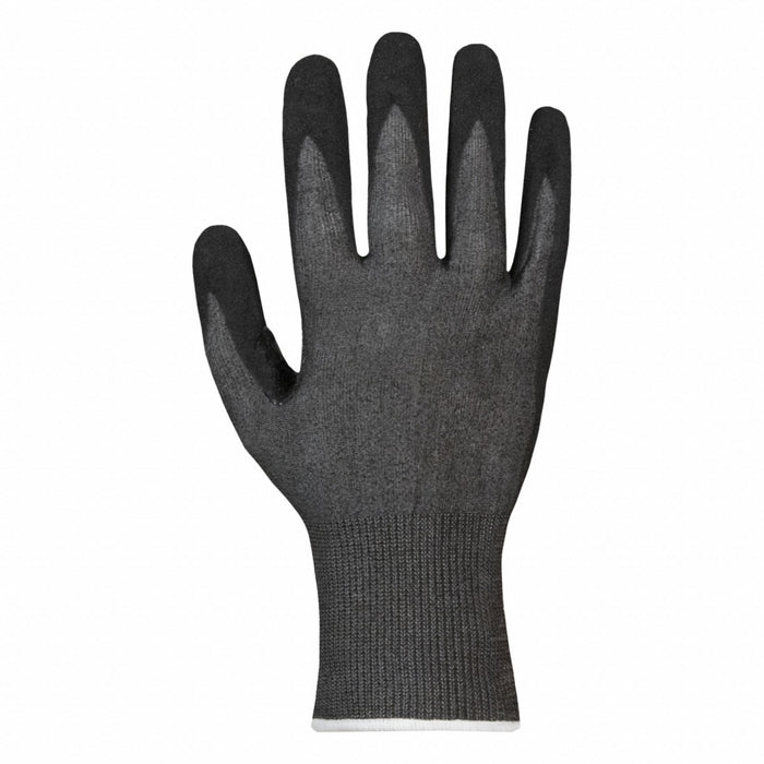Knit Gloves L Gray