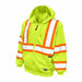 Hi-Vis Hooded Sweatshirt S Yellow/Green