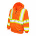 Hi-Vis Hooded Sweatshirt XL Orange
