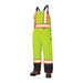 Hi-Vis Insulated Bibs Flo Green L