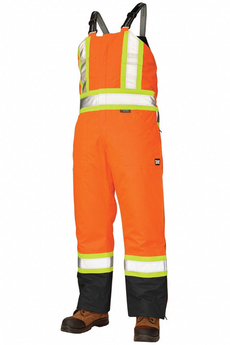 Hi-Vis Insulated Bibs Flo Orange S