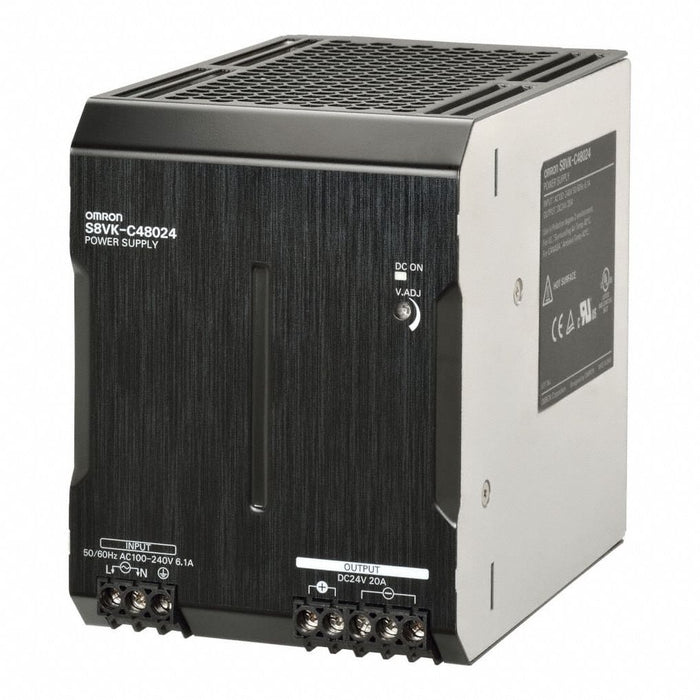 480W 24VDC 20A 100-240VAC