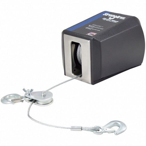 Electric Winch 50 ft L Line 5/8 hp Motor