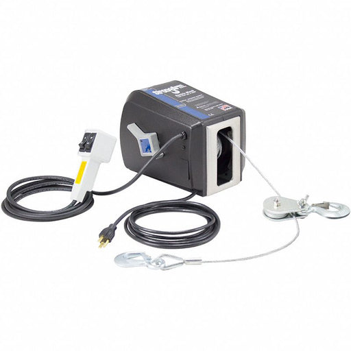 Electric Winch 50 ft L Line 5/8 hp Motor